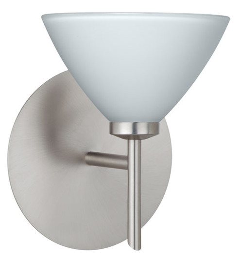 Kona One Light Wall Sconce in Satin Nickel (74|1SW174307SN)