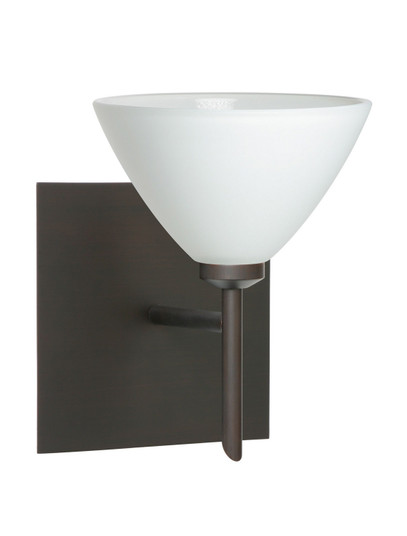 Kona One Light Wall Sconce in Bronze (74|1SW174307BRSQ)