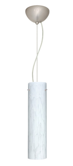 Stilo One Light Pendant in Satin Nickel (74|1KX722419LEDSN)