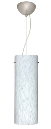 Tondo One Light Pendant in Satin Nickel (74|1KX412819LEDSN)
