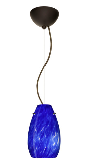 Pera One Light Pendant in Bronze (74|1KX412686LEDBR)