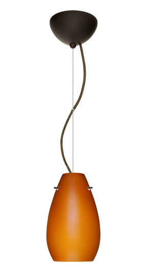 Pera One Light Pendant in Bronze (74|1KX412680LEDBR)