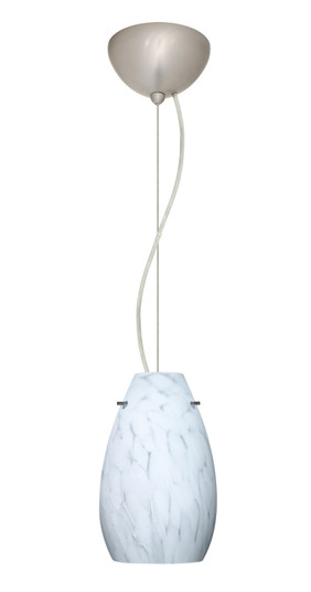 Pera One Light Pendant in Satin Nickel (74|1KX412619LEDSN) Pera One Light Pendant in Satin Nickel (74|1KX412619LEDSN)
