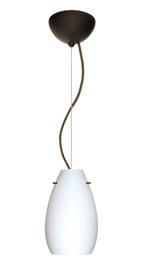 Pera One Light Pendant in Bronze (74|1KX412607LEDBR)