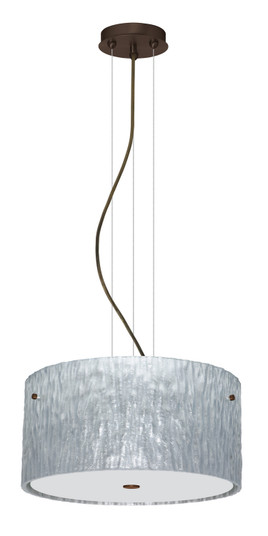 Tamburo Three Light Pendant in Bronze (74|1KV4008SSBR)