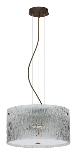 Tamburo Three Light Pendant in Bronze (74|1KV400800BR)