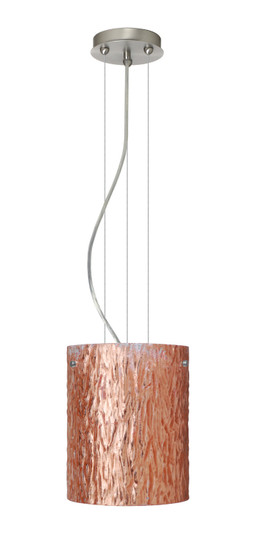 Tamburo One Light Pendant in Satin Nickel (74|1KG4006CSLEDSN)