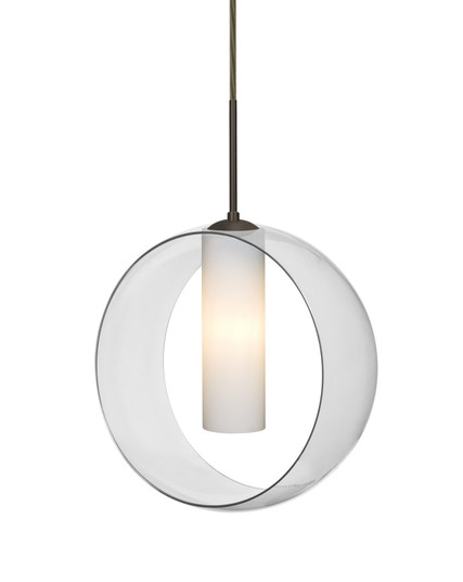 Plato One Light Pendant in Bronze (74|1JTPLATOCLLEDBR)