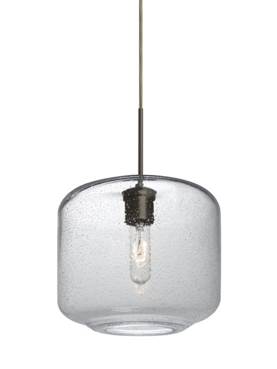 Niles One Light Pendant in Bronze (74|1JTNILES10CLBR)