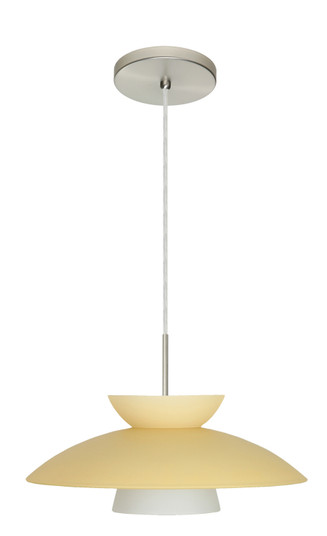 Trilo One Light Pendant in Satin Nickel (74|1JT451397LEDSN)