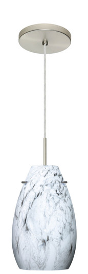 Pera One Light Pendant in Satin Nickel (74|1JT4126MGSN)