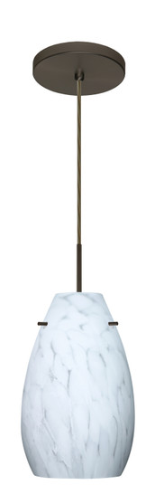 Pera One Light Pendant in Bronze (74|1JT412619LEDBR)