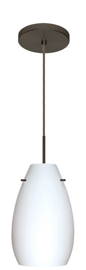 Pera One Light Pendant in Bronze (74|1JT412607LEDBR)