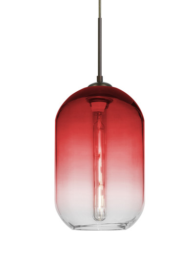 Omega 12 One Light Pendant in Bronze (74|1JCOMEGA12RDEDILBR)