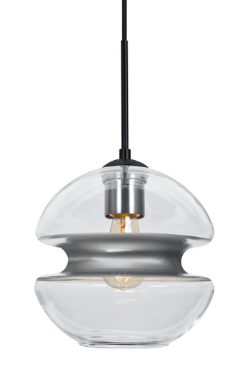 Hula 8 One Light Pendant in Black (74|1JCHULA8SLEDILBK)