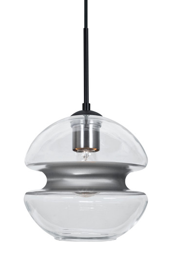 Hula 8 One Light Pendant in Black (74|1JCHULA8SLBK)