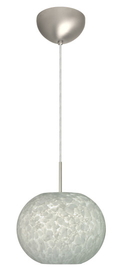 Luna One Light Pendant in Satin Nickel (74|1JC477619LEDSN)