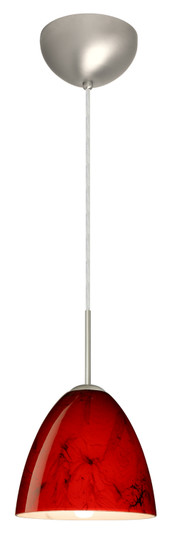 Vila One Light Pendant in Satin Nickel (74|1JC4470MALEDSN)