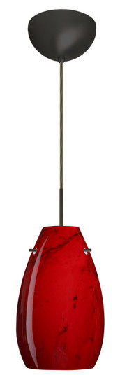 Pera One Light Pendant in Bronze (74|1JC4126MALEDBR)