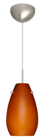 Pera One Light Pendant in Satin Nickel (74|1JC412680LEDSN)