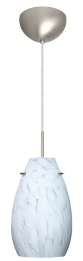 Pera One Light Pendant in Satin Nickel (74|1JC412619LEDSN)