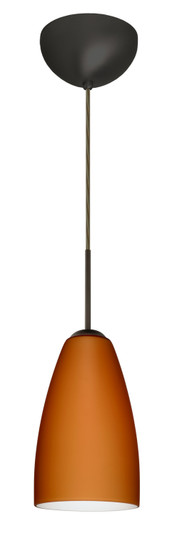 Riva One Light Pendant in Bronze (74|1JC151180LEDBR)