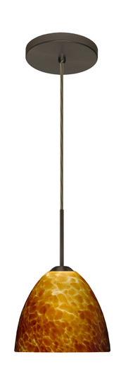 Sasha One Light Pendant in Bronze (74|1BT757218LEDBR)