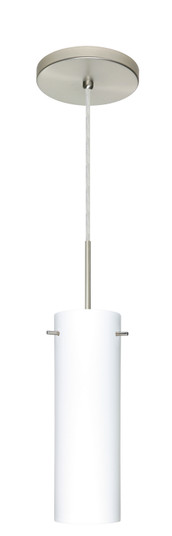 Copa One Light Pendant in Satin Nickel (74|1BT493007HALSN)