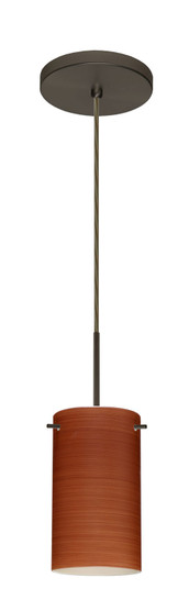 Stilo One Light Pendant in Bronze (74|1BT4404CHBR)
