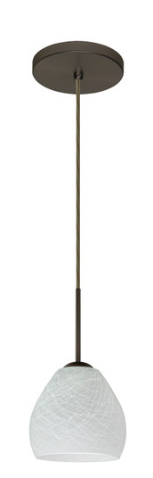 Bolla One Light Pendant in Bronze (74|1BT412260HALBR)