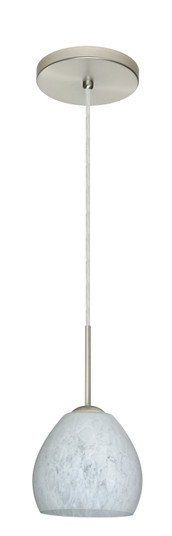 Bolla One Light Pendant in Satin Nickel (74|1BT412219LEDSN)