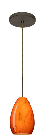 Pera One Light Pendant in Bronze (74|1BT1713HBBR)