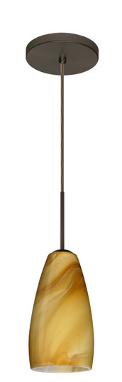 Chrissy One Light Pendant in Bronze (74|1BT1509HNMEDBR)