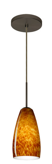 Chrissy One Light Pendant in Bronze (74|1BT150918MEDBR)