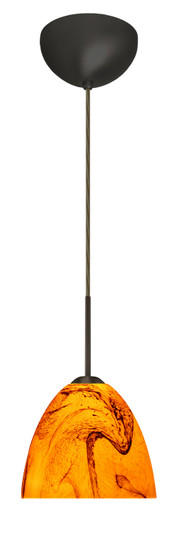 Sasha One Light Pendant in Bronze (74|1BC7572HBMEDBR)