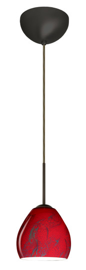 Bolla One Light Pendant in Bronze (74|1BC4122MAHALBR)