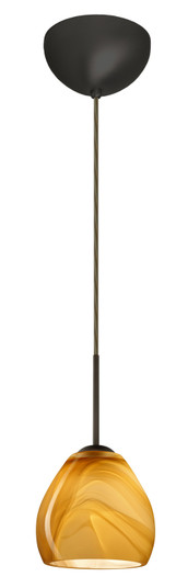 Bolla One Light Pendant in Bronze (74|1BC4122HNLEDBR)