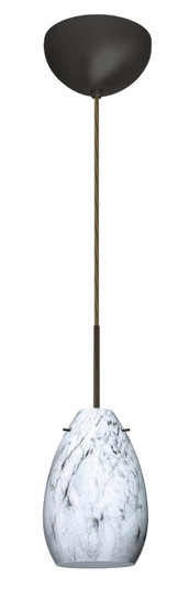 Pera One Light Pendant in Bronze (74|1BC1713MGBR)