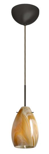 Pera One Light Pendant in Bronze (74|1BC1713HNBR)