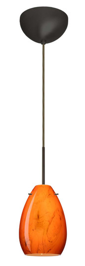 Pera One Light Pendant in Bronze (74|1BC1713HBBR)