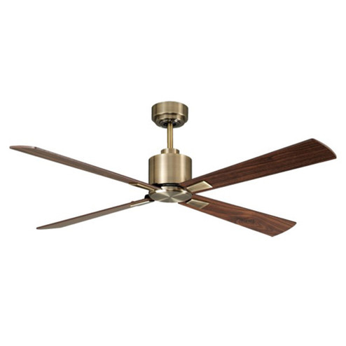 Climate 52``Ceiling Fan in Antique Brass and Walnut (457|210522010)