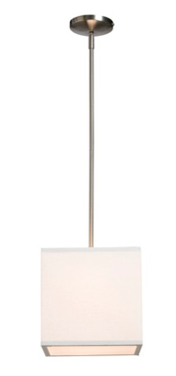 Mercer Street One Light Pendant in White (78|SC542WH)