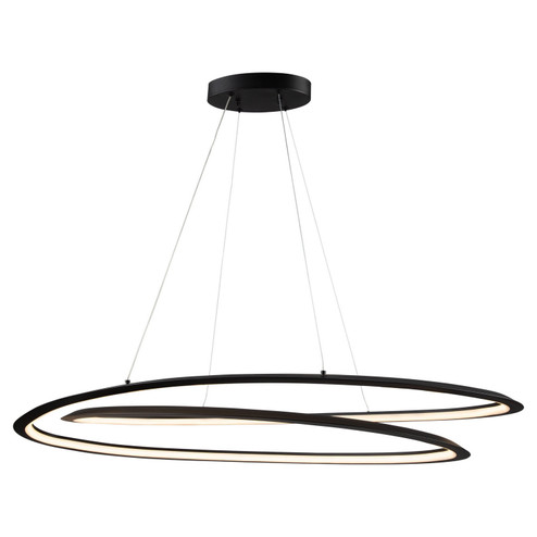 Ara LED Pendant in Black (78|AC7679BK)