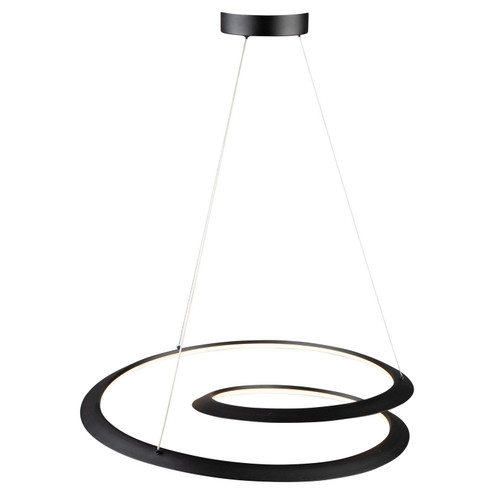 Ara LED Pendant in Black (78|AC7678BK)