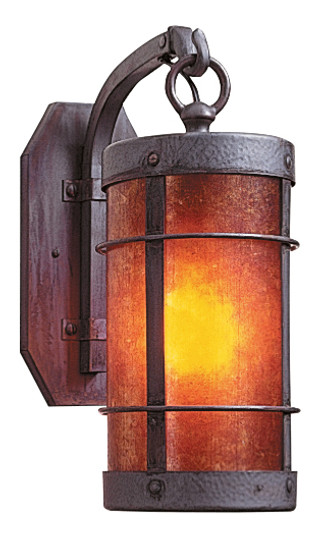 Valencia One Light Wall Mount in Rustic Brown (37|VB7NRCSRB)