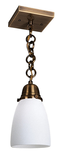 Simplicity One Light Pendant in Rustic Brown (37|SH1RB)