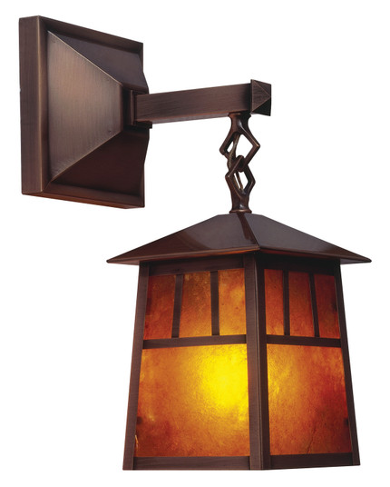 Raymond One Light Wall Mount in Antique Copper (37|RB8MAC)