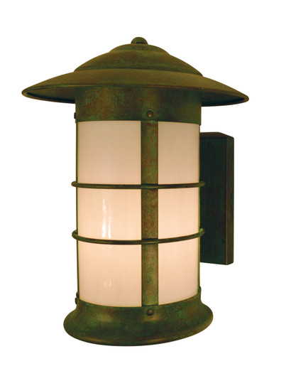 Newport One Light Wall Mount in Antique Brass (37|NS9LMAB)