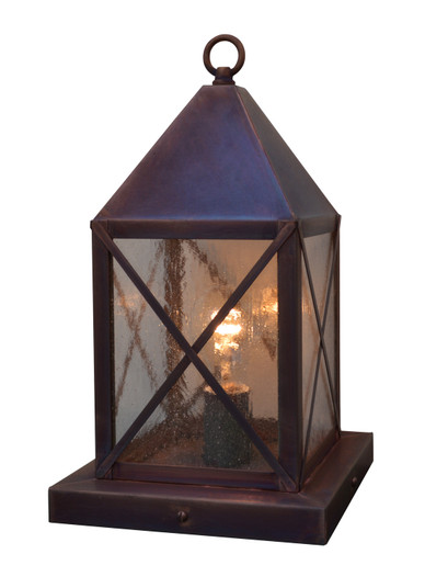 Nottingham One Light Column Mount in Satin Black (37|NOC6CLRBK)