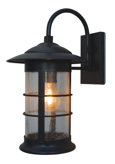 Newport One Light Wall Mount in Satin Black (37|NB9LWOBK)